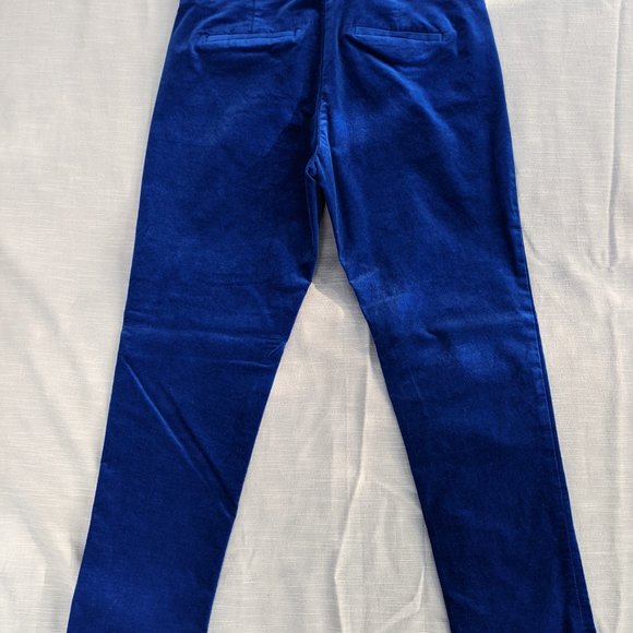 Banana Republic Velour Blue Jeans Size 6 - Picture 2 of 2